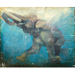 Elephant Ii Art - 67"X54"