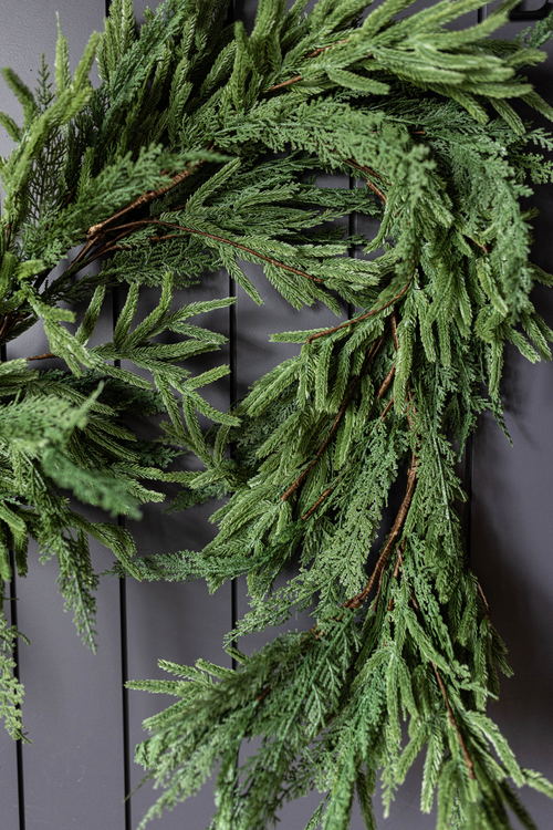 Norfolk & Cypress Mixed Real Touch Garland