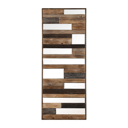 Kaine Wood & Mirror Wall Decor