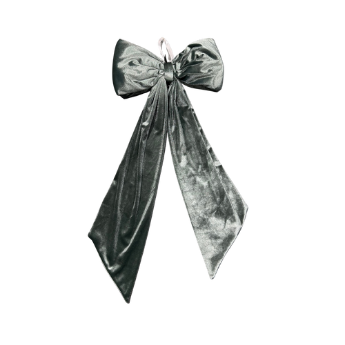 Sage Velvet Bows