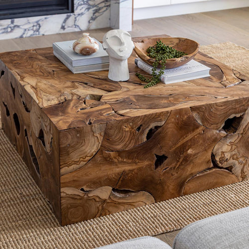 Natura Flow Square Coffee Table