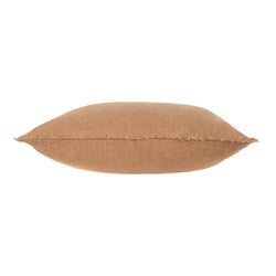 Lina Linen Pillow 16" X 24" - Terracotta