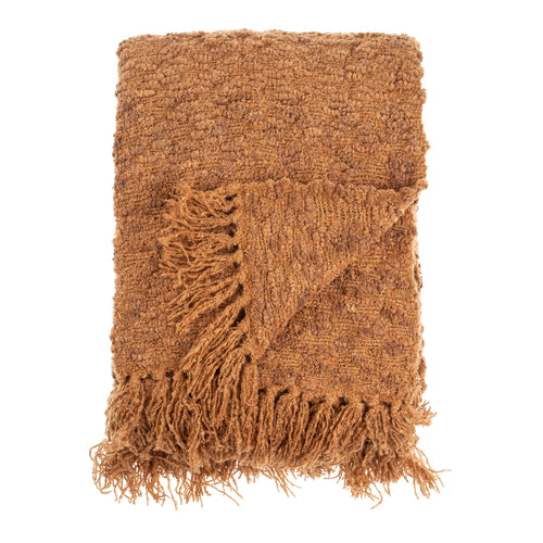 Snowdrift Throw - Terracotta