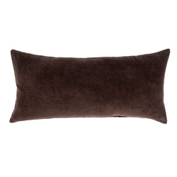 Vera Velvet Pillow 14" X 31" - Sangria