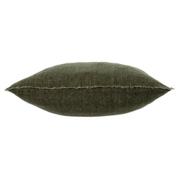 Lina Linen Pillow 24" X 24" - Avocado