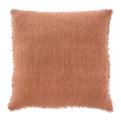 Lina Linen Pillow 24" X 24" - Rooibos