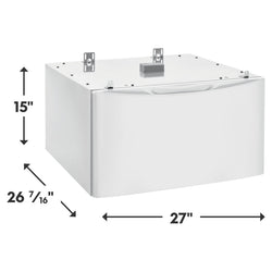 Luxury-Glide® Pedestal with Spacious Storage Drawer