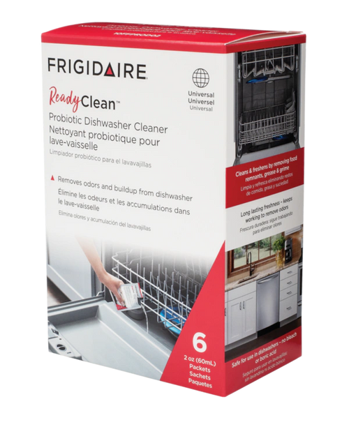 Frigidaire ReadyClean Probiotic Cleaner Dishwasher 6 Pack