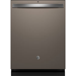 GE 24" Top Control Dishwasher with Stainless Steel Interior – Slate
