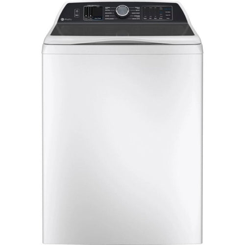 GE Profile Washer 6.2 Cu. Ft. Top Load  with Smarter Wash Technology - White