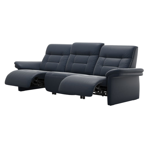 Stressless Mary Sofa - 2 Power Seats with Adjustable Headrest