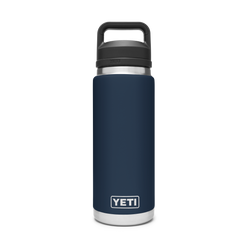 Navy Yeti Rambler 26 oz with Chug Cap