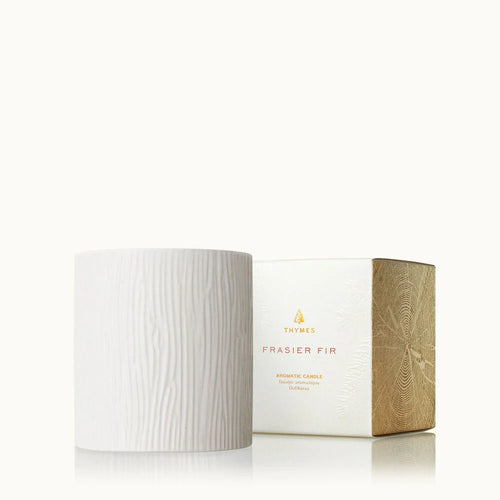 Frasier Fir Gilded Glow Ceramic Candle - 11 oz