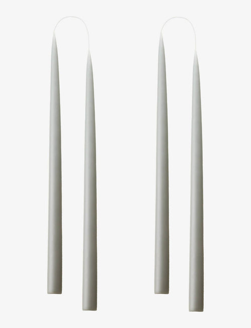 Light Grey Danish Taper Candle | 2 Pack