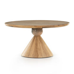 Bibianna Dining Table - Smoked Honey-blush