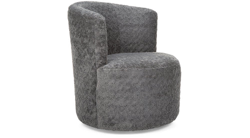 Solo Swivel Chair - Dynamic-Quilt Graphite