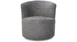 Solo Swivel Chair - Dynamic-Quilt Graphite