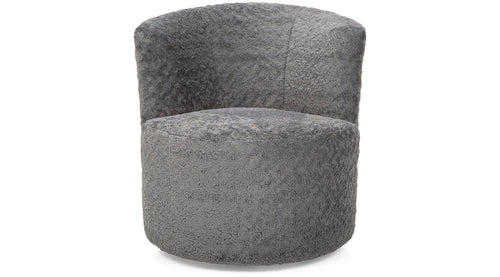 Solo Swivel Chair - Dynamic-Quilt Graphite