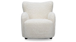 Cloud Swivel Chair - Mohair Ivory