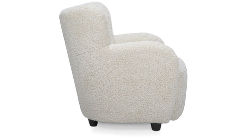 Cloud Swivel Chair - Mohair Ivory