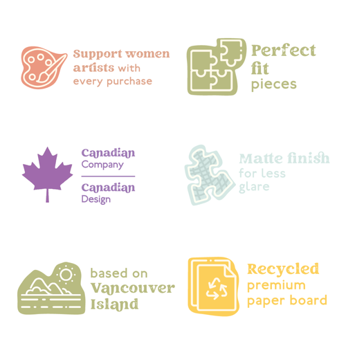 Vancouver Sunset 1000-Piece Puzzle | Designed in Canada