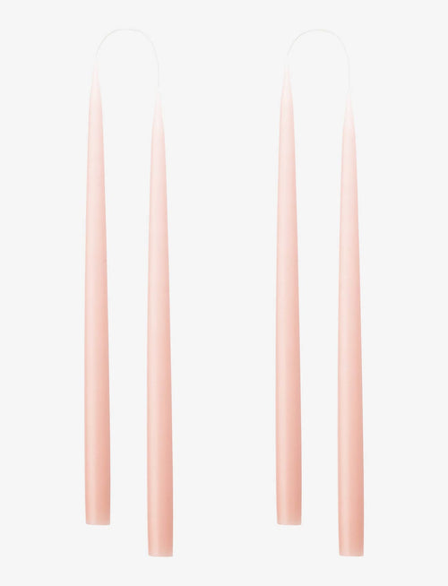 Powder Pink Danish Taper Candle | 2 Pack