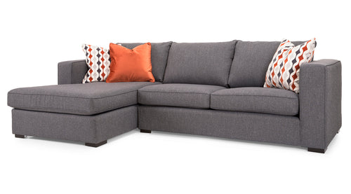 Sotto Navy 2 Piece Power Motion Sofa Sectional