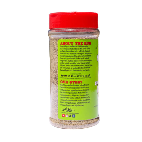 Meat Church: Garlic & Jalapeño Blanco Seasoning