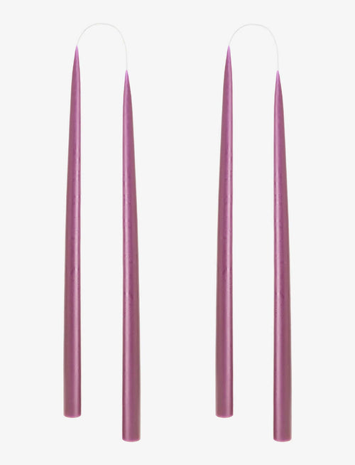 Light Heather Danish Taper Candle | 2 Pack