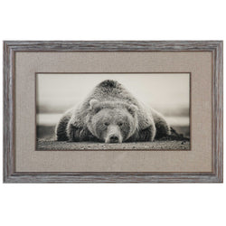 Deep Sleep Bear Art 50"W X 32"H