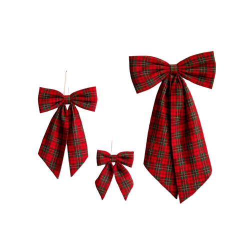 Holiday Fabric Bows
