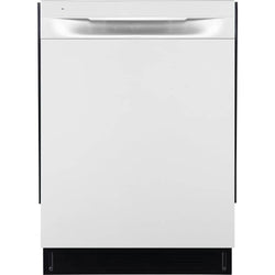 Frigidaire 24" Built-In Hybrid Tub Dishwasher - Top Controls - White