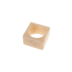 Indaba Resin Napkin Ring Silver