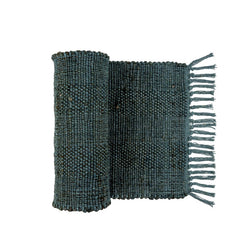 Tulum Jute Table Runner - Ocean