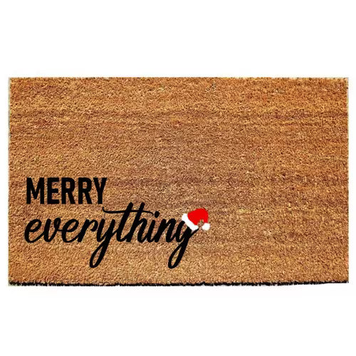 Merry Everything Coir Door Mat - 18" x 30"
