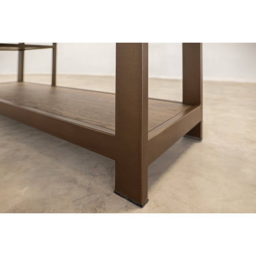 Novus Lodge 7 Tier Bookcase - Brown