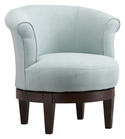 Attica Swivel Barrel Chair - Seafoam