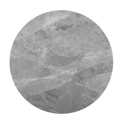 Sora Round Sintered Stone Dining Table - Grey