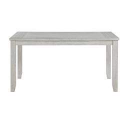 Mason Rectangular Dining Table - Weathered White