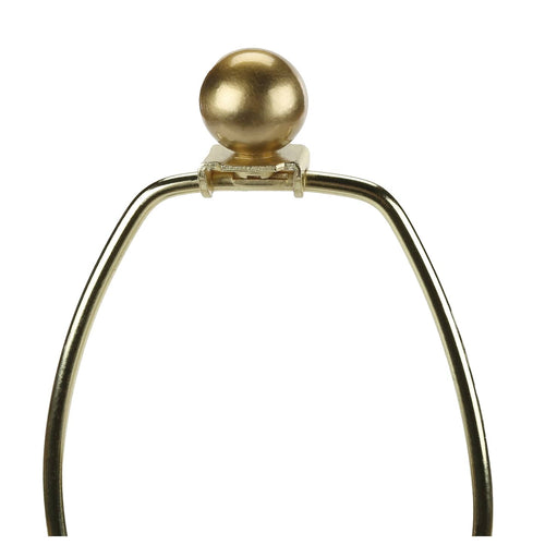 Cylinder Table Lamp with Ivory Shade 26" - Green