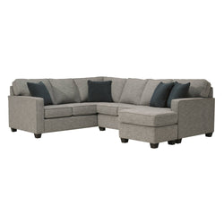 Metro 2 Piece Sofa Sectional w/ Chaise - Baltic grey