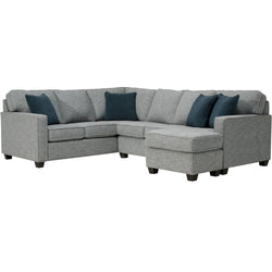 Metro 2 Piece Sofa Sectional w/ Chaise - Baltic grey