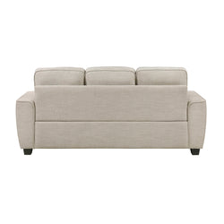 Zander Sofa with Toss Pillows - Taupe