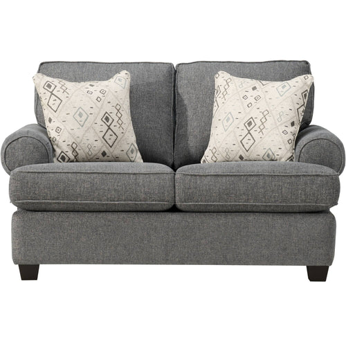 Fraser Loveseat w/ Toss Cushions