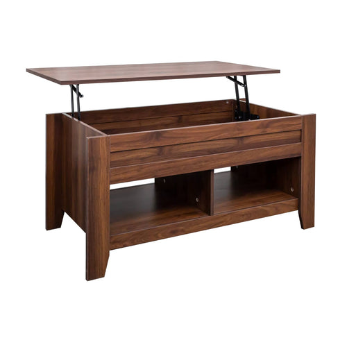 Irmias 2-Piece Lift-Top Coffee Table & End Table Set - Brown