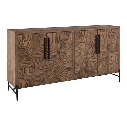 Verona Console 4 Door Cabinet - Brown