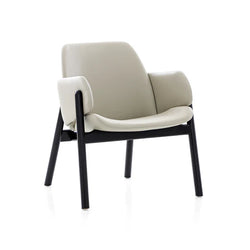 Above ArmChair in Black & Leather Finish