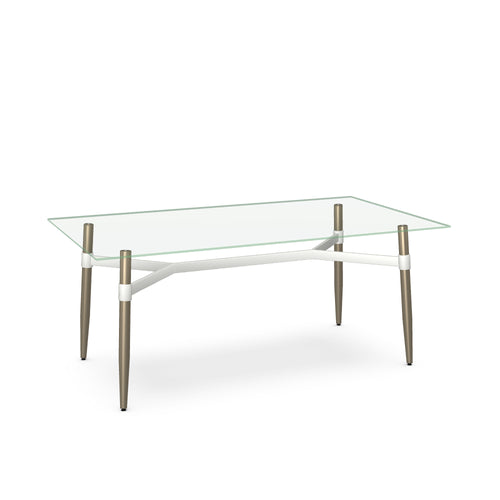 Link Dining Table 40" X 72" - 67 Champagne / 61 Pure