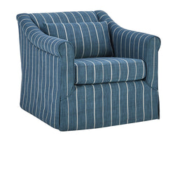 Lana Blue Swivel Chair