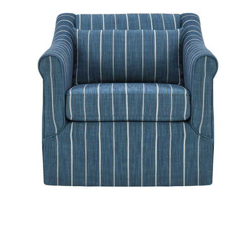 Lana Blue Swivel Chair